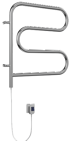 Электро 25 F-обр 600х600 поворотный Полотенцесушитель TERMINUS Якутск - фото 1