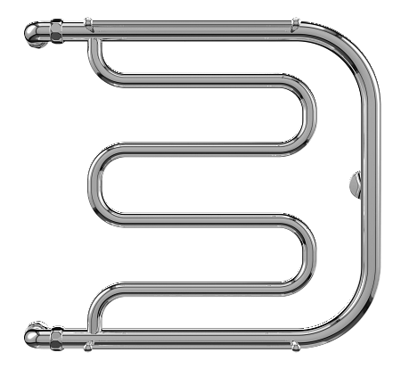 Фокстрот AISI 32х2 600х700 Полотенцесушитель  TERMINUS Якутск - фото 2